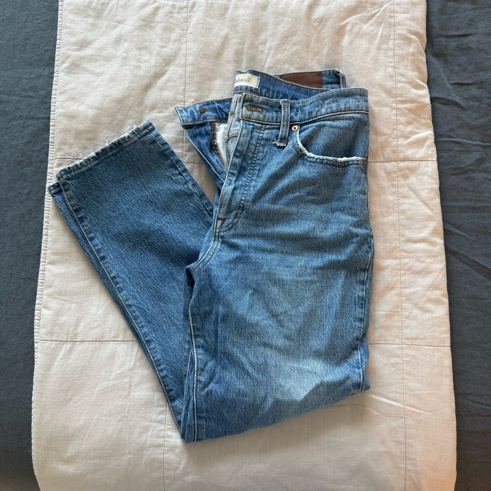 Madewell Classic Straight Jeans